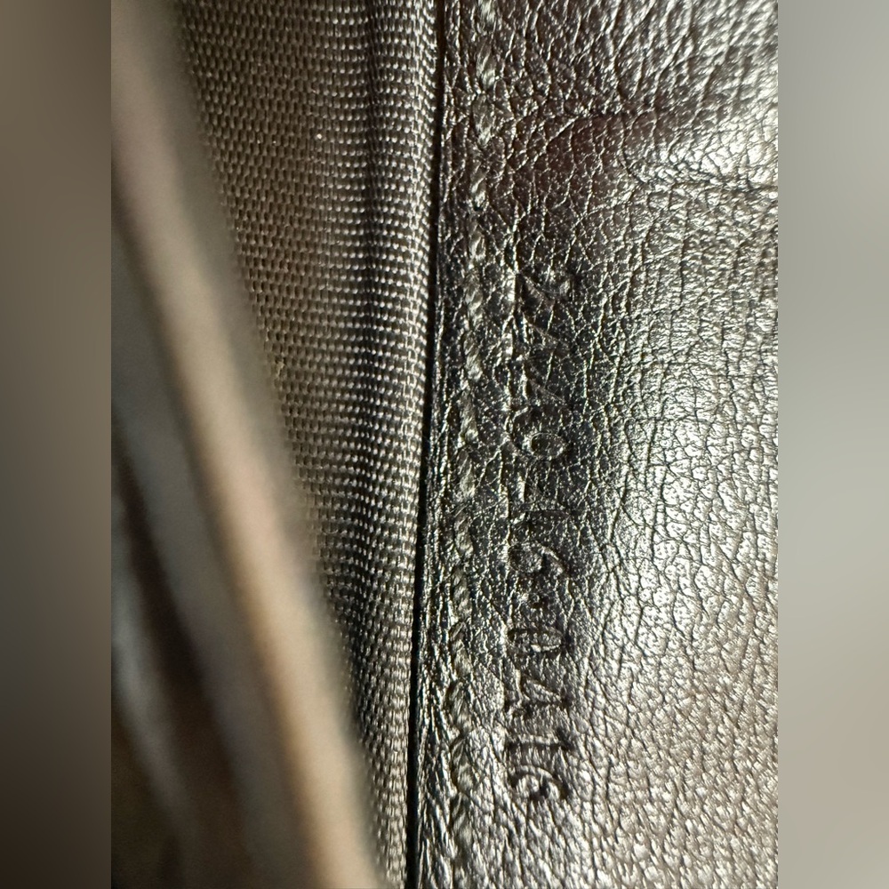 Gucci Black Guccissima Leather Continental Wallet Snap Closure - Picture 11 of 13